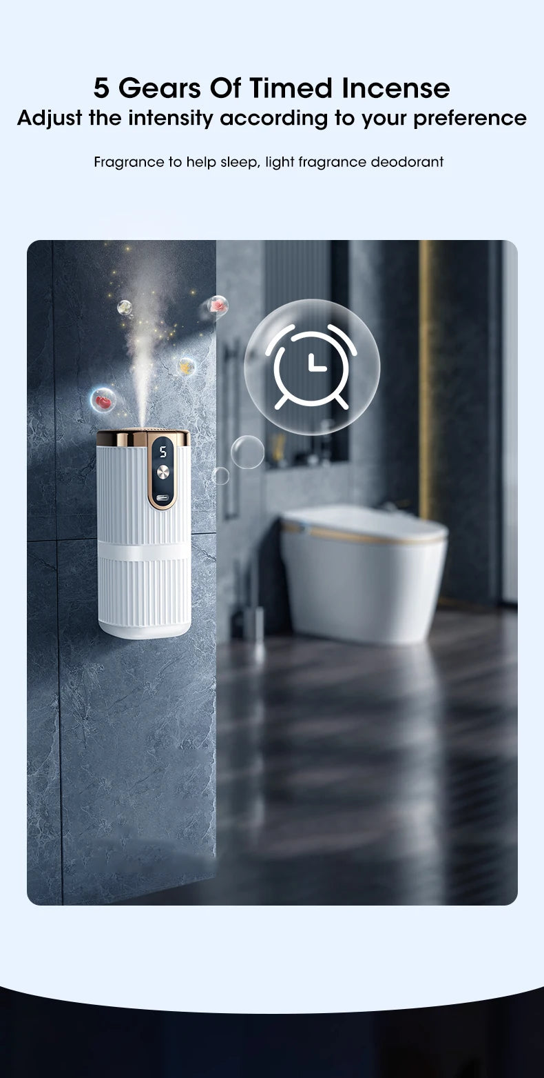 Mini Intelligent Essential Oil Diffuser – USB Rechargeable