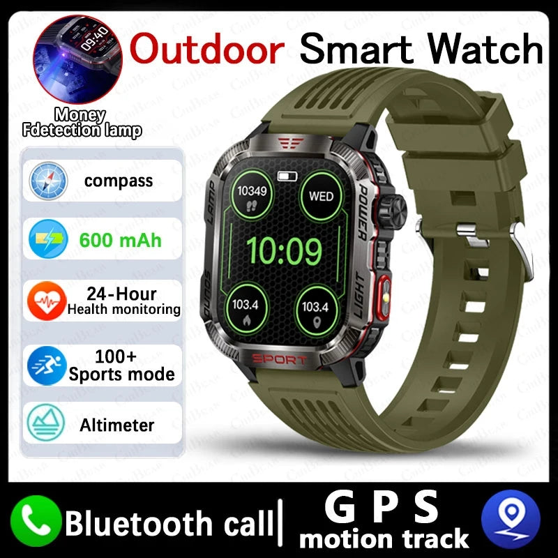 Military GPS Smartwatch for Men
