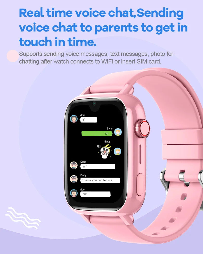 4G Kids GPS Smartwatch