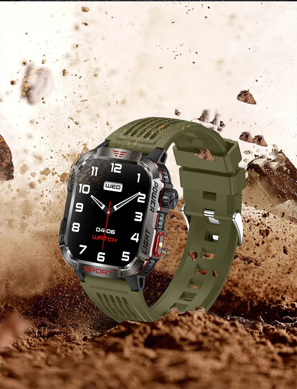 Military GPS Smartwatch for Men