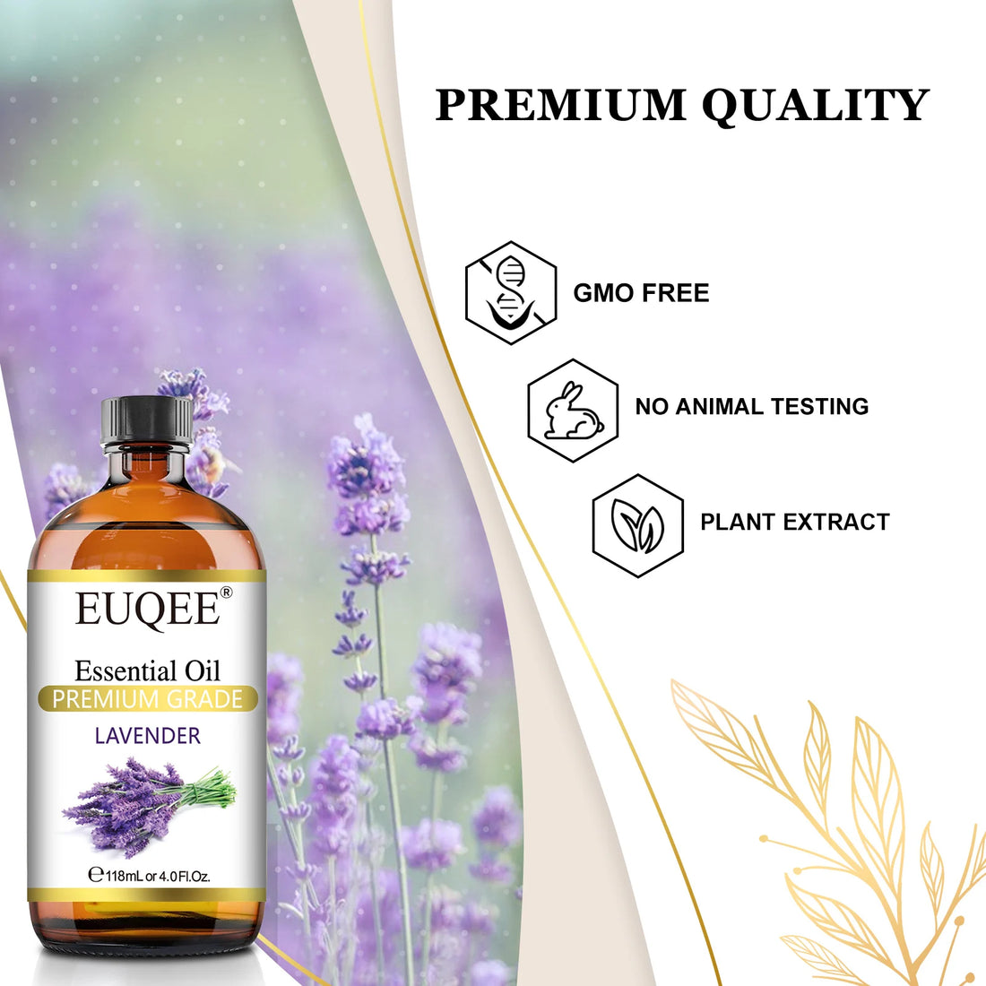 EUQEE 4oz Essential Oil for Aromatherapy & DIY
