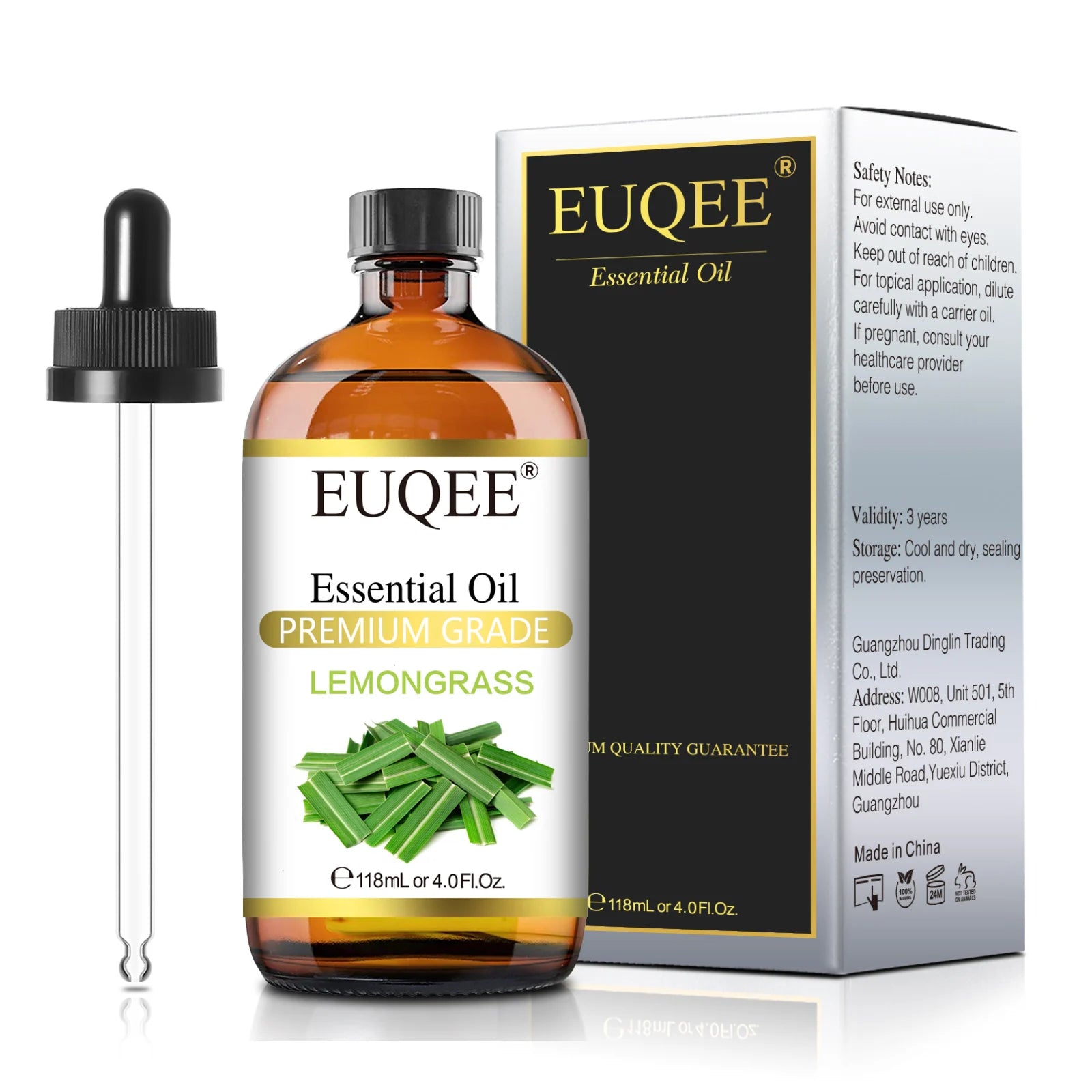 EUQEE 4oz Essential Oil for Aromatherapy & DIY