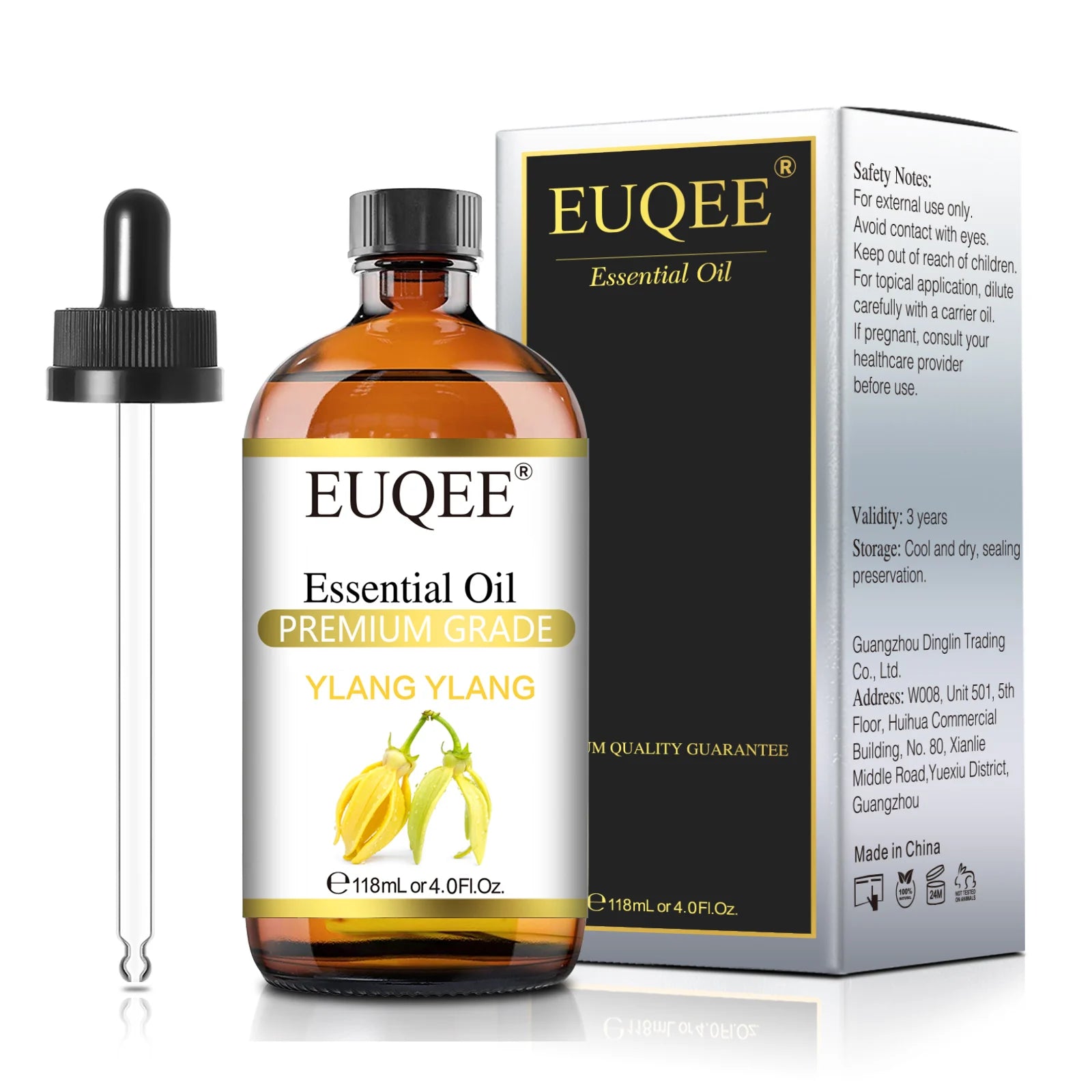 EUQEE 4oz Essential Oil for Aromatherapy & DIY