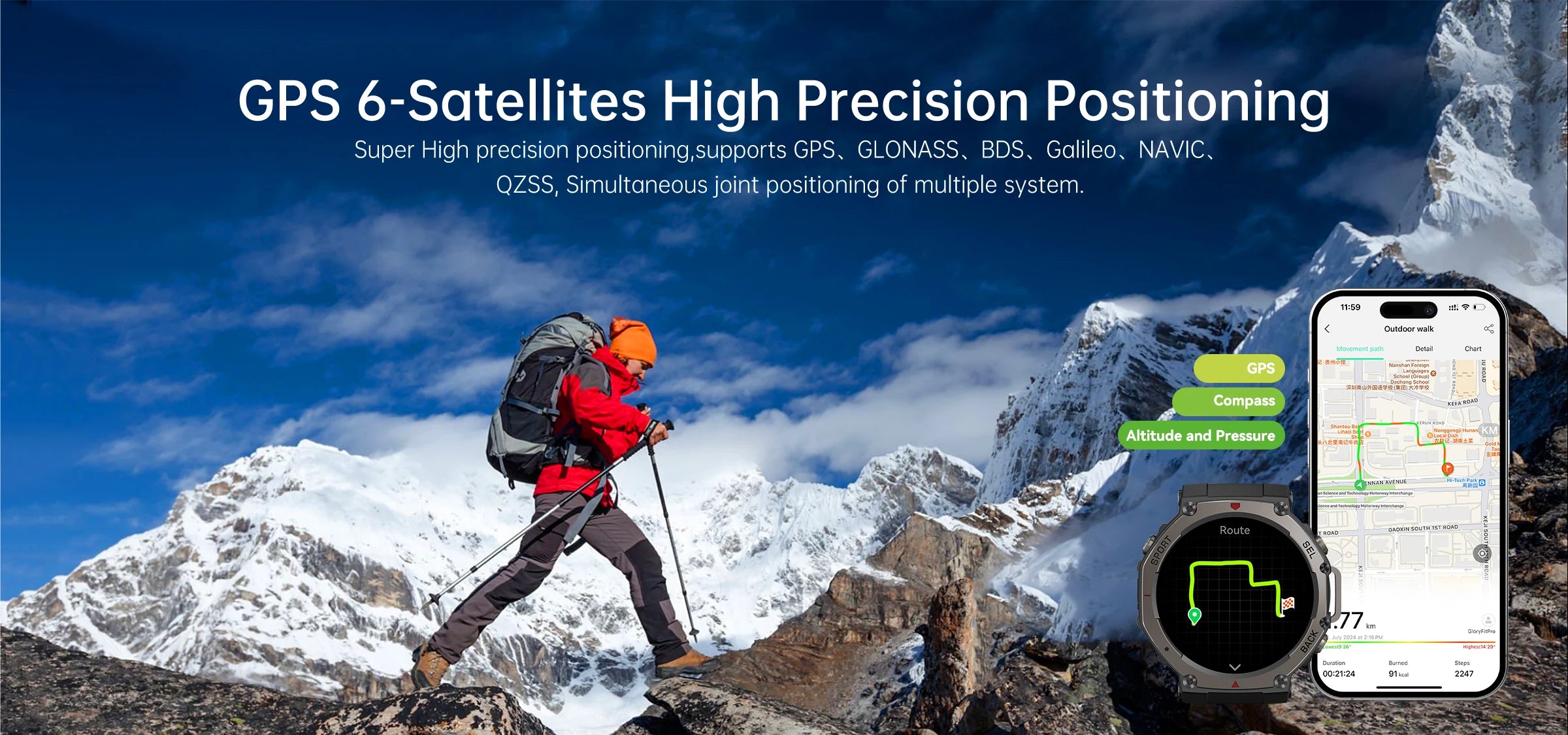 T-Rex 3 Ultra GPS Smartwatch 2025