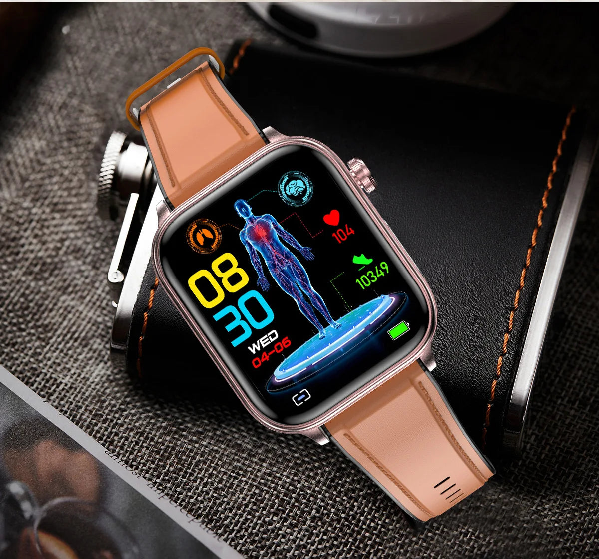 2025 ECG+PPG Health Smartwatch