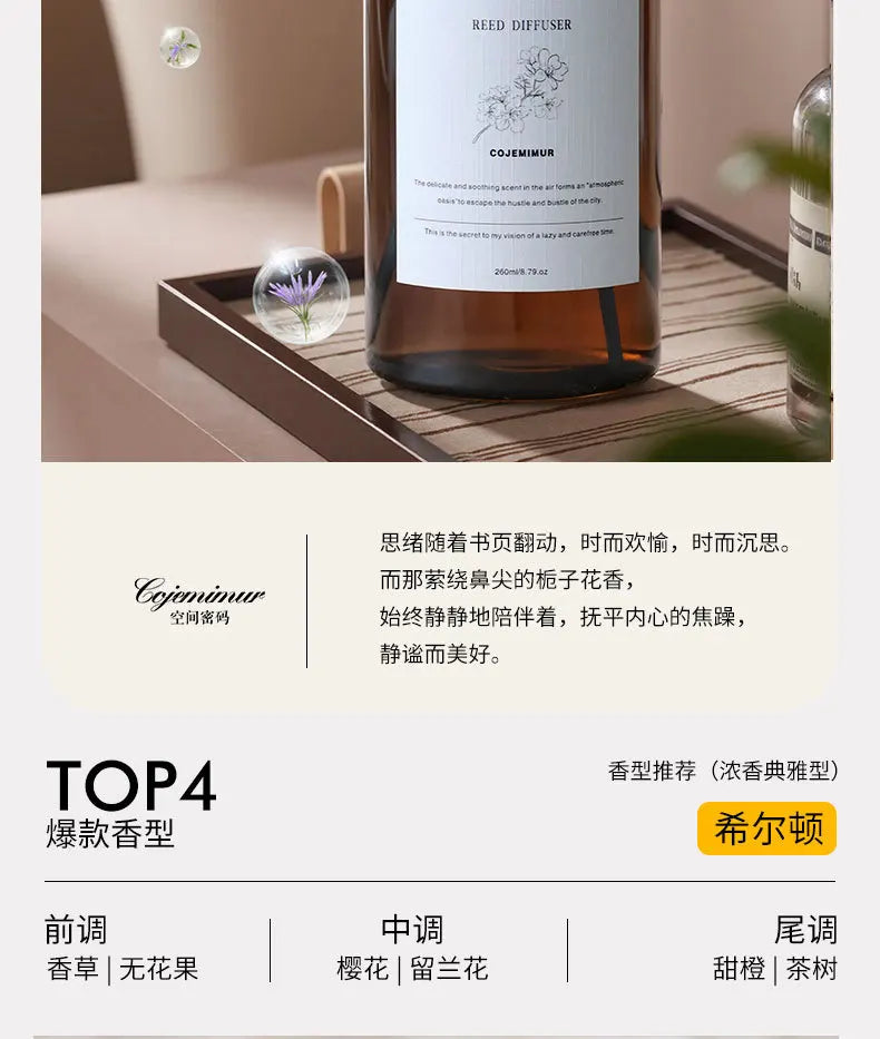 260ml Aromatherapy Essential Oil Set for Diffuser