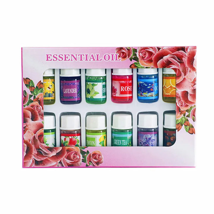 12pcs 3ml Natural Plant Essential Oil Set