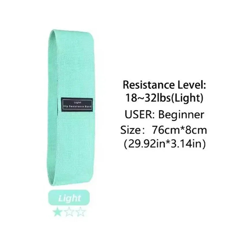 3pcs Fabric Resistance Booty Bands Set