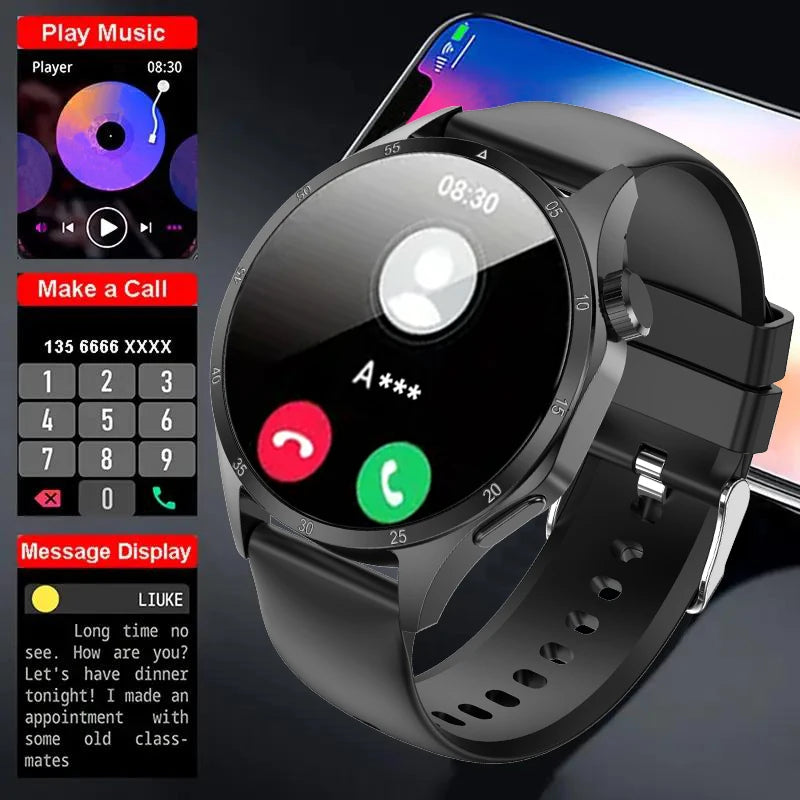 2025 Men’s AMOLED GPS Smartwatch