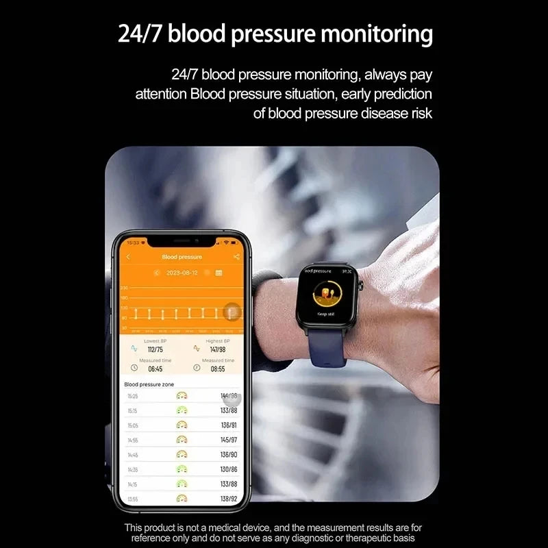 2025 ECG+PPG Health Smartwatch