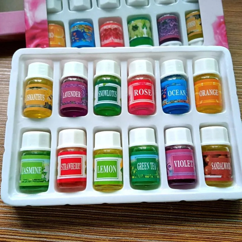 12pcs 3ml Natural Plant Essential Oil Set