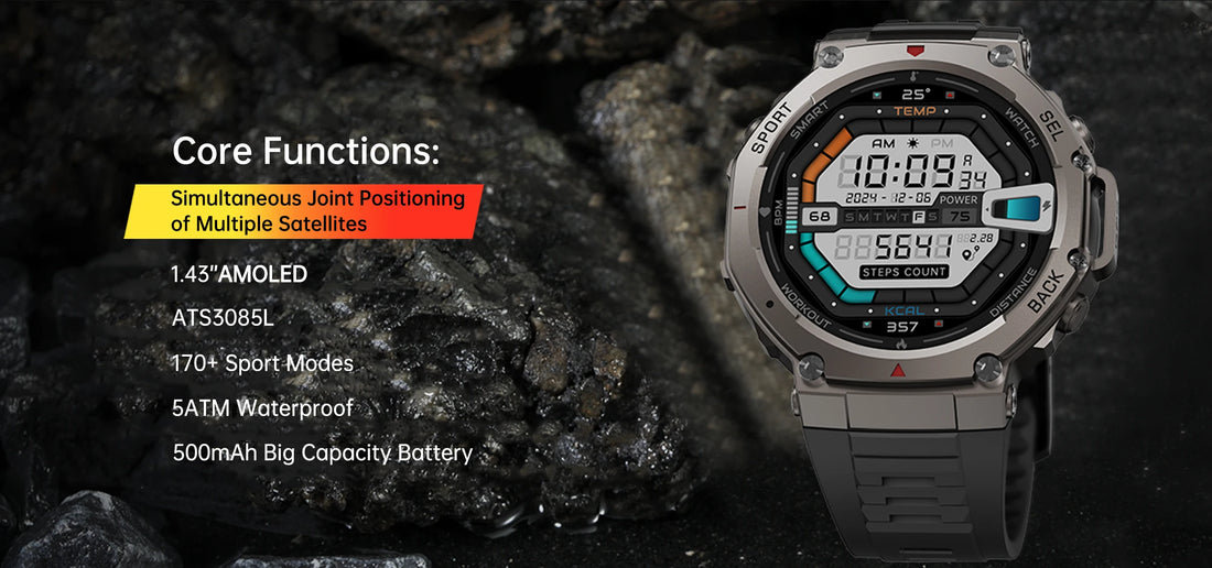T-Rex 3 Ultra GPS Smartwatch 2025