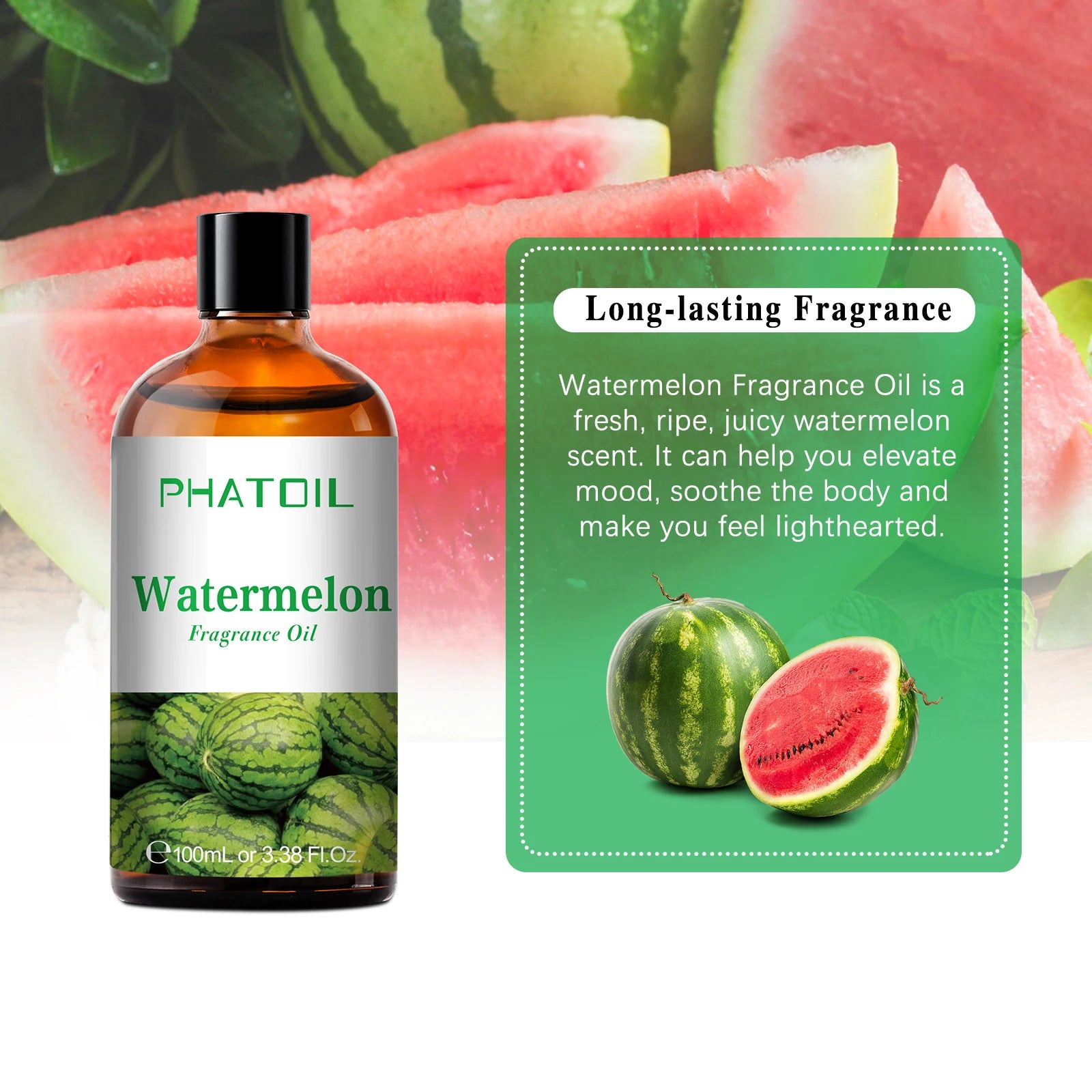 PHATOIL 100ml Aromatherapy Fragrance Oil – Multiple Scents