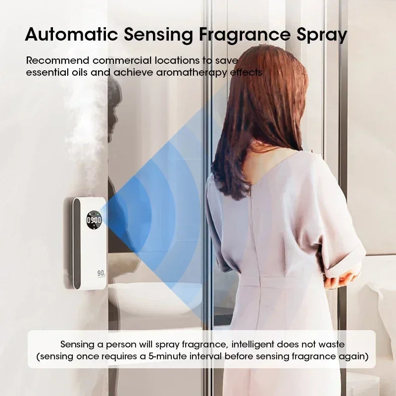 Wireless Hanging Essential Oil Diffuser with Night Light