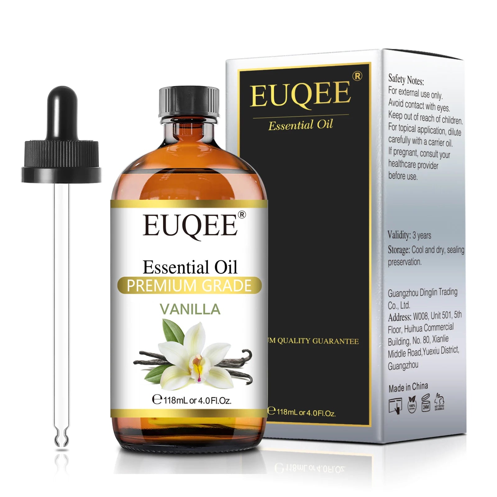 EUQEE 4oz Essential Oil for Aromatherapy & DIY