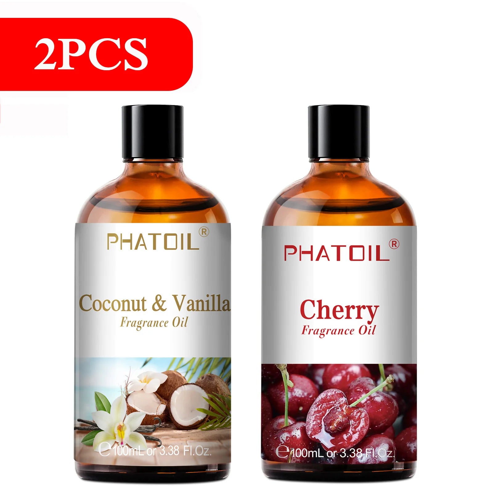 PHATOIL 100ml Aromatherapy Fragrance Oil – Multiple Scents