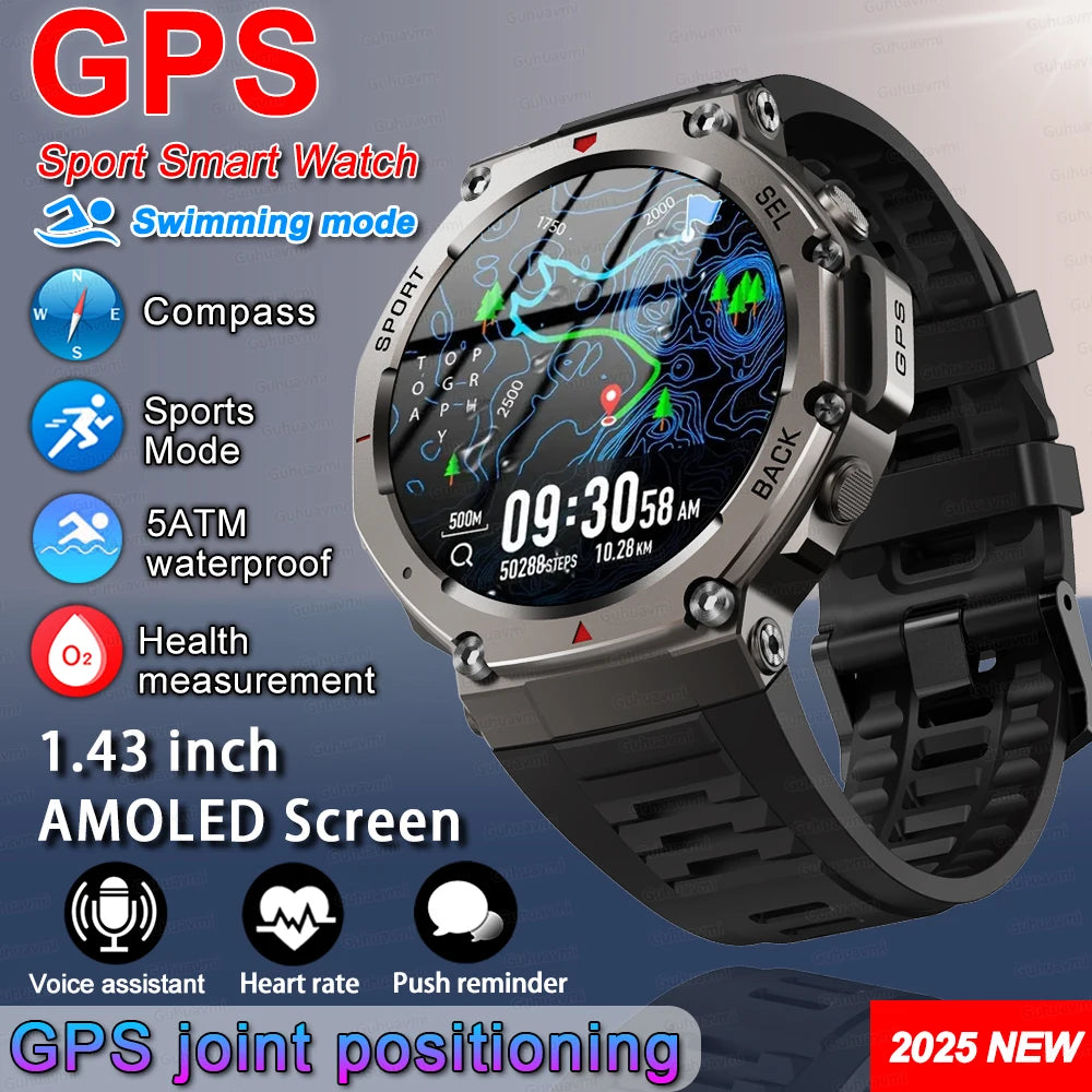 T-Rex 3 Ultra GPS Smartwatch 2025