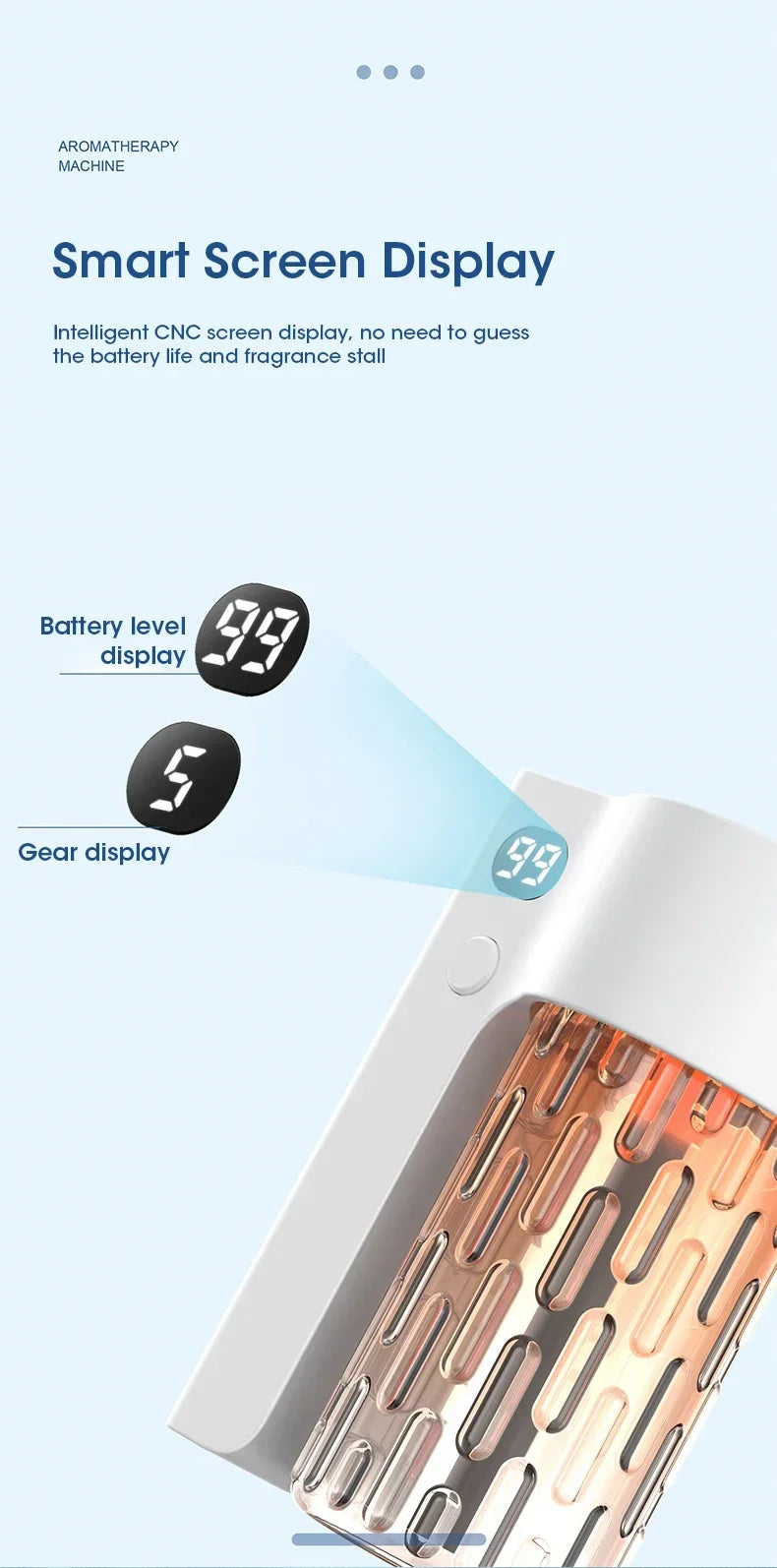 Smart Wall-Mounted Essential Oil Diffuser