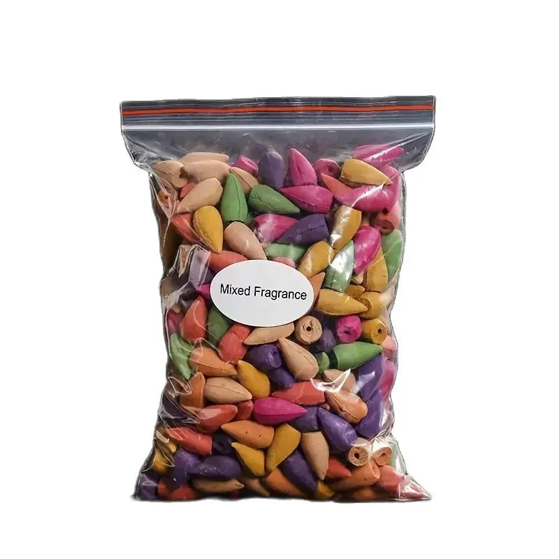 Mixed Backflow Incense Cones – Multi-Scented
