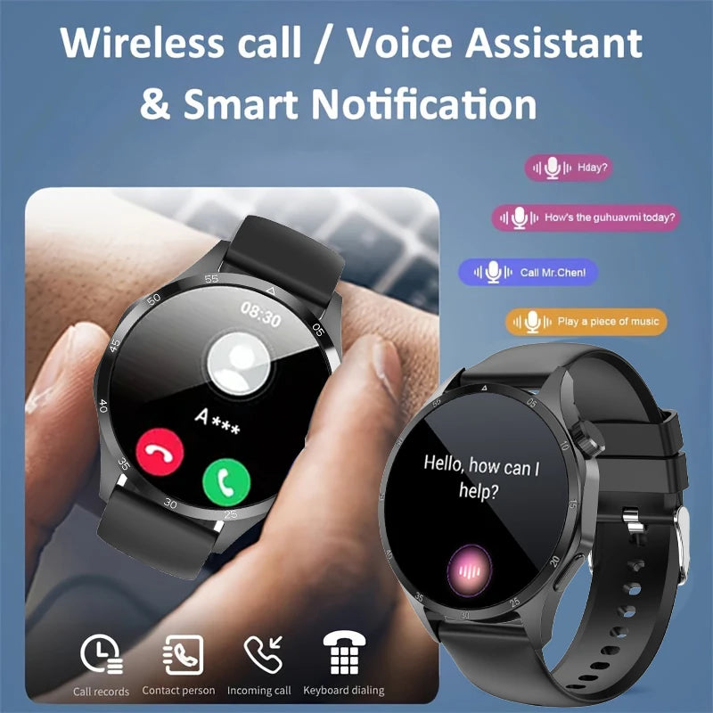 2025 Men’s AMOLED GPS Smartwatch
