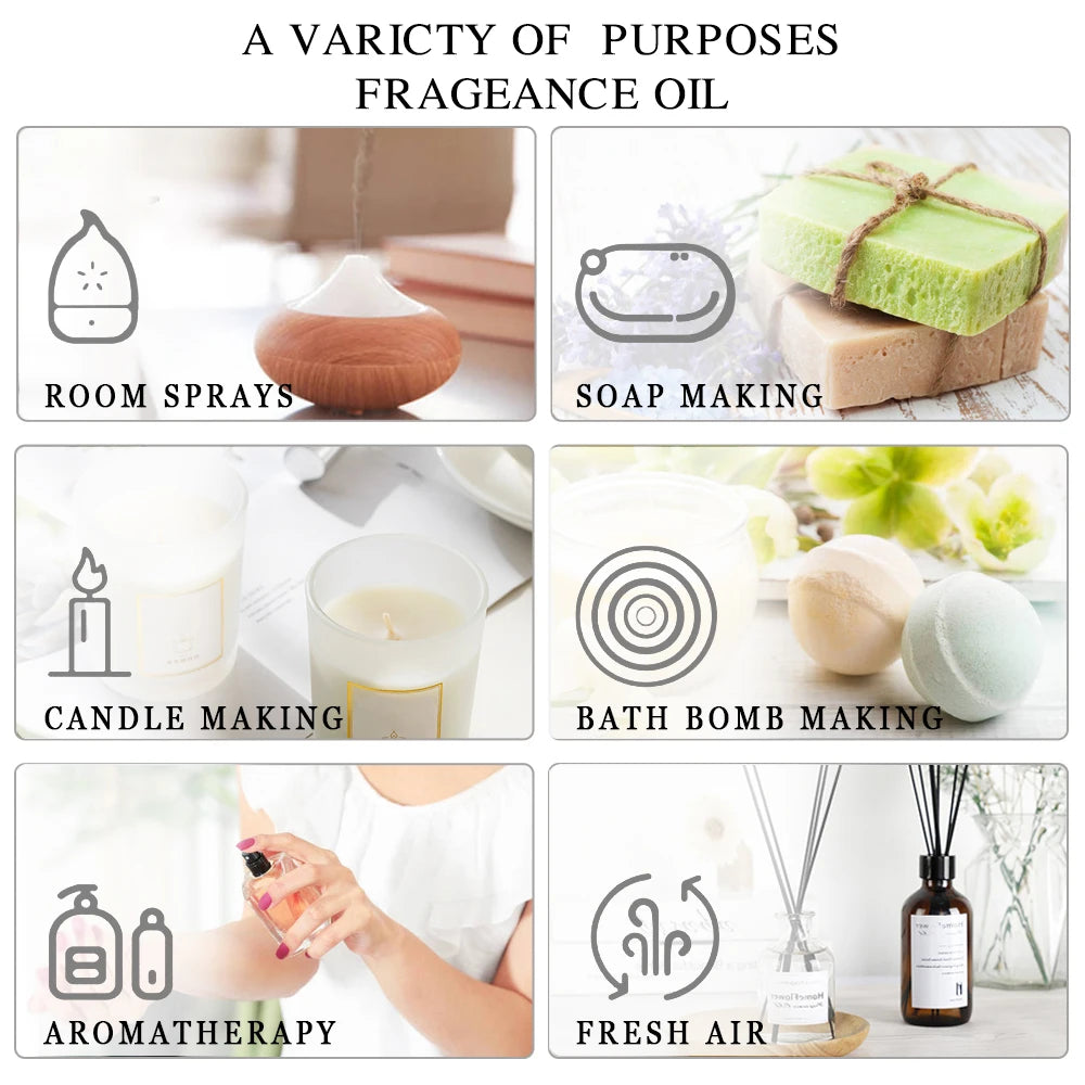 EUQEE 4oz Essential Oil for Aromatherapy & DIY