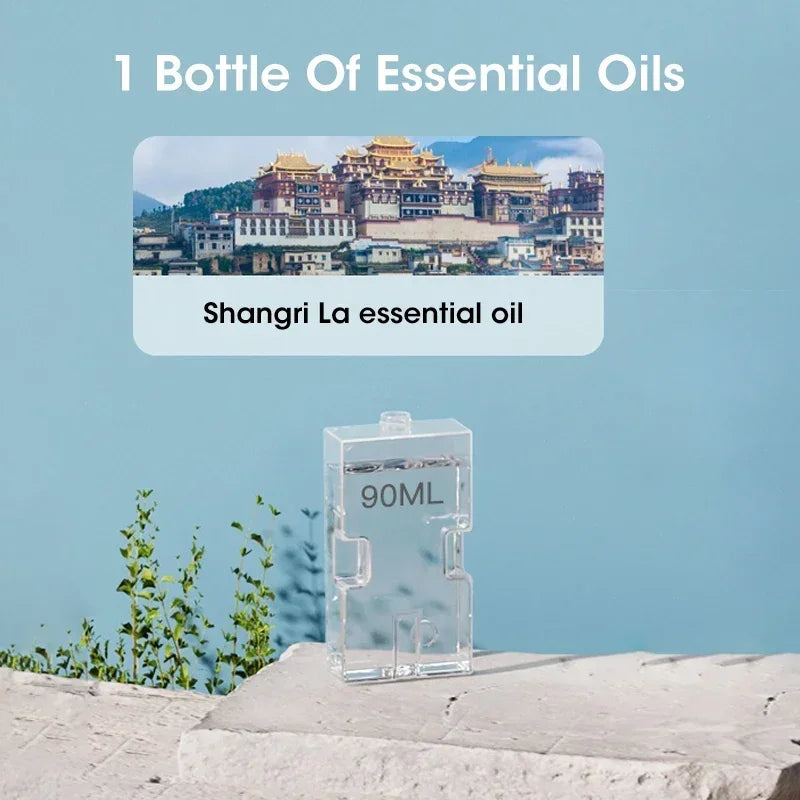 Wireless Hanging Essential Oil Diffuser with Night Light