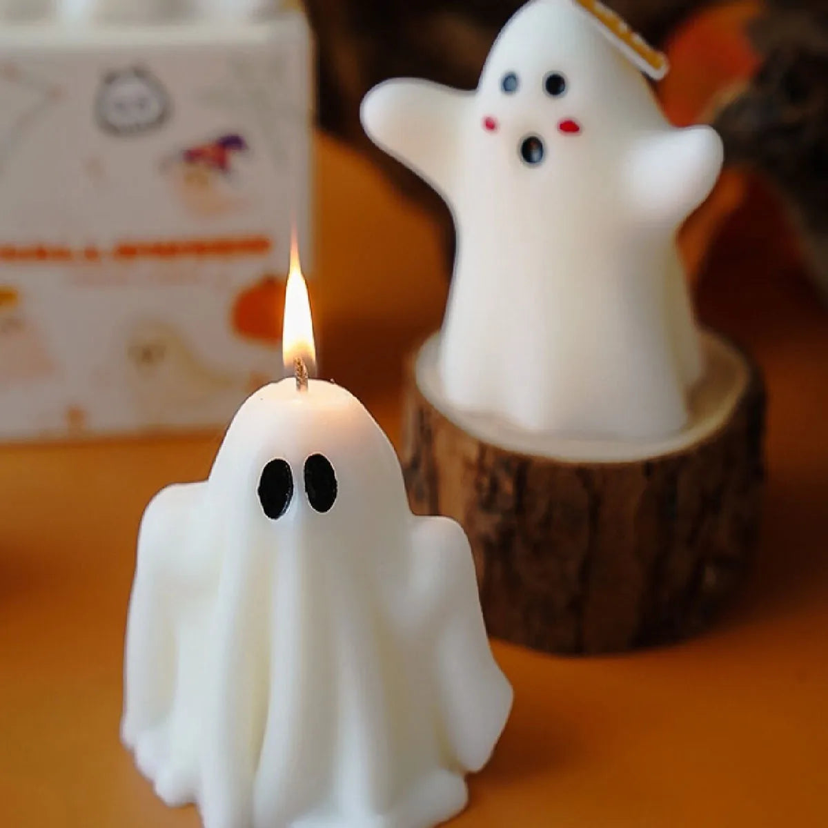 Halloween Ghost Aromatherapy Candle – 1pc