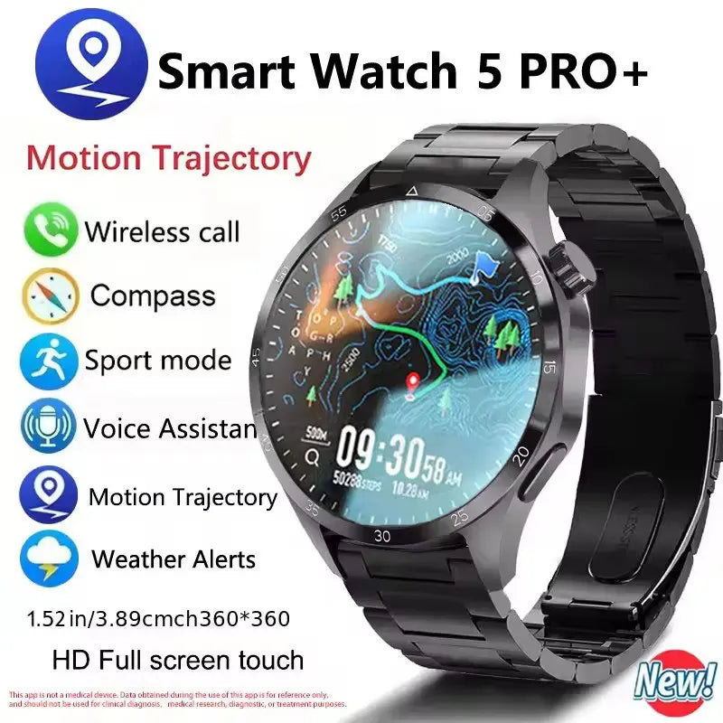 2025 Men’s AMOLED GPS Smartwatch