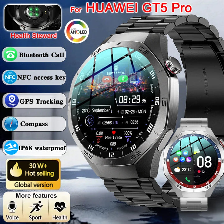 Huawei GT5 Pro Smartwatch 2025