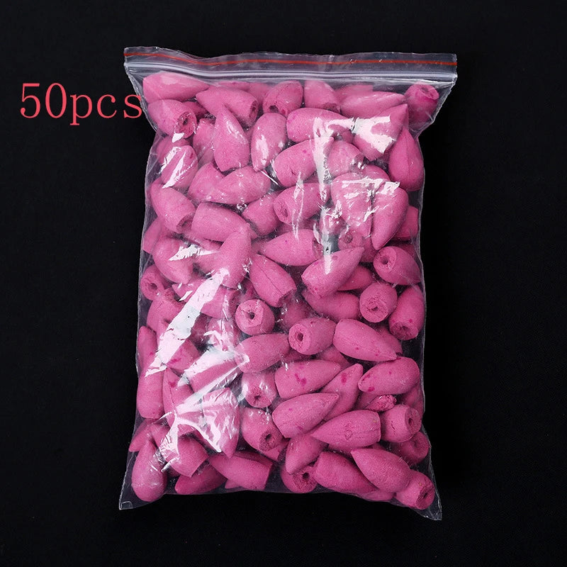 Mixed Backflow Incense Cones – Multi-Scented