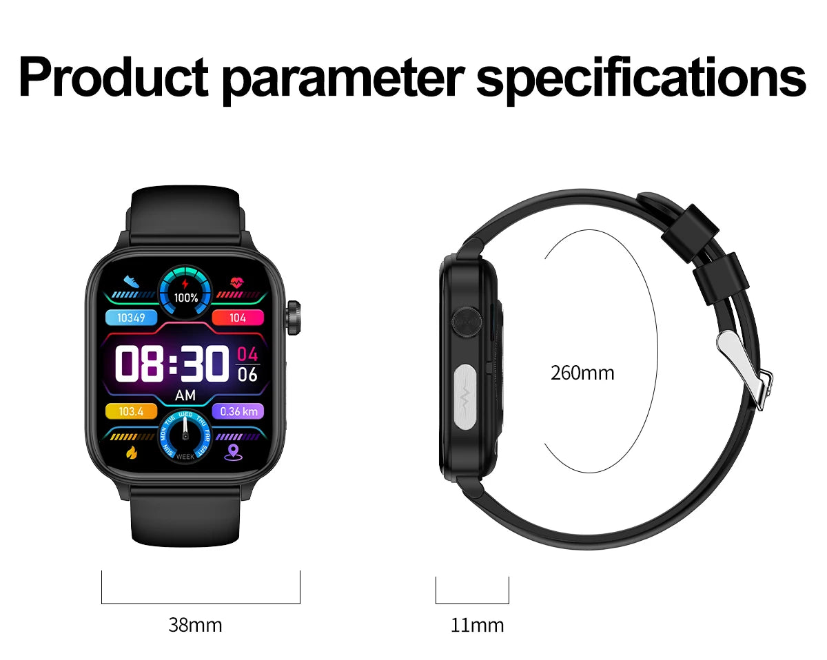 2025 ECG+PPG Health Smartwatch