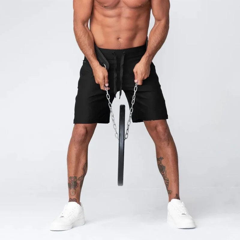 Neoprene Weight Lifting Dip Belt with Chain