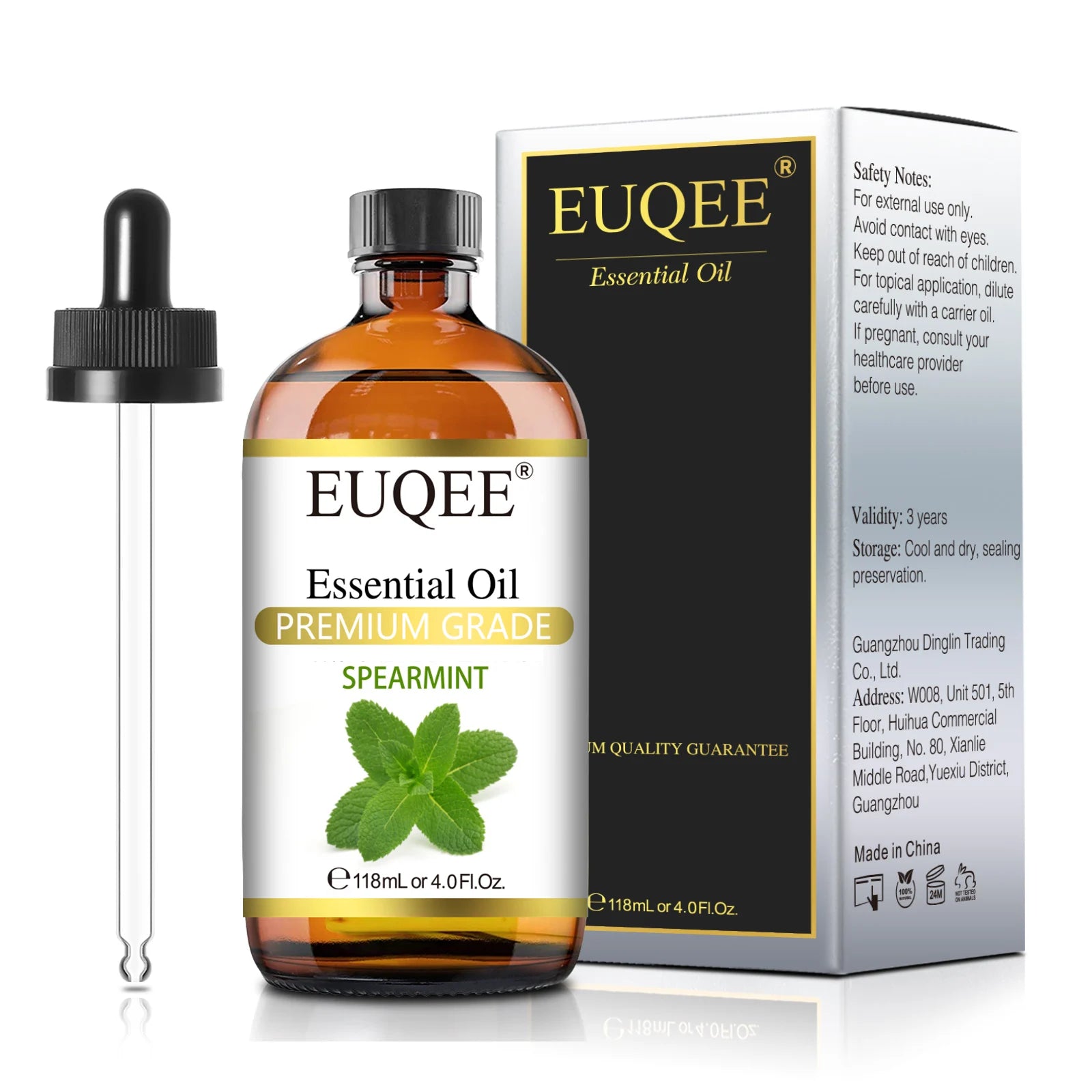 EUQEE 4oz Essential Oil for Aromatherapy & DIY