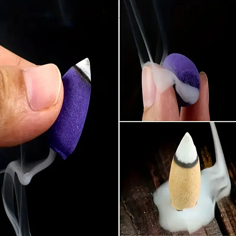 Mixed Backflow Incense Cones – Multi-Scented