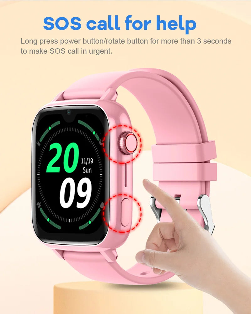 4G Kids GPS Smartwatch