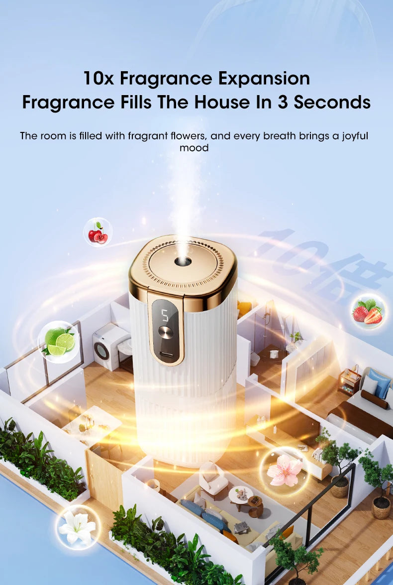Mini Intelligent Essential Oil Diffuser – USB Rechargeable