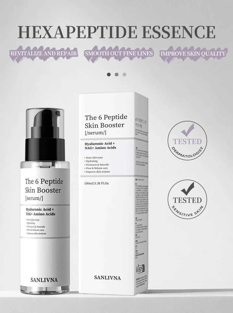 6-Peptide Collagen Face Set