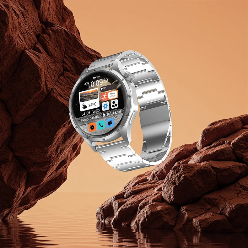 2025 Men’s AMOLED GPS Smartwatch