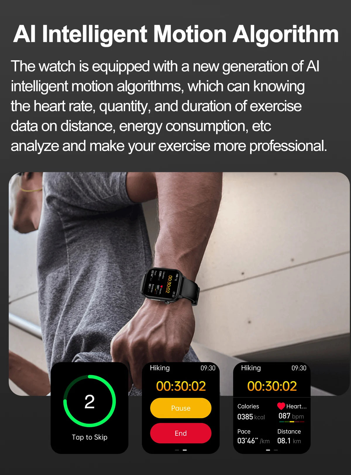 2025 ECG+PPG Health Smartwatch