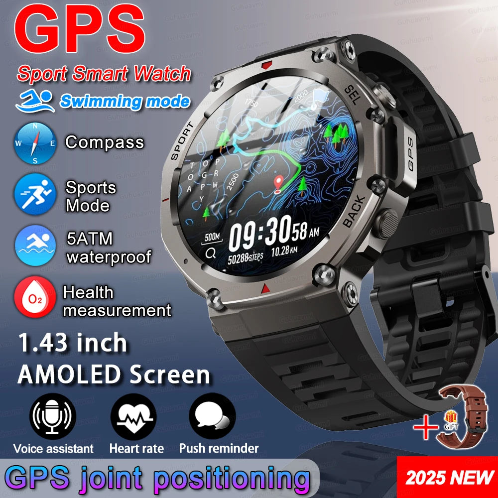 T-Rex 3 Ultra GPS Smartwatch 2025