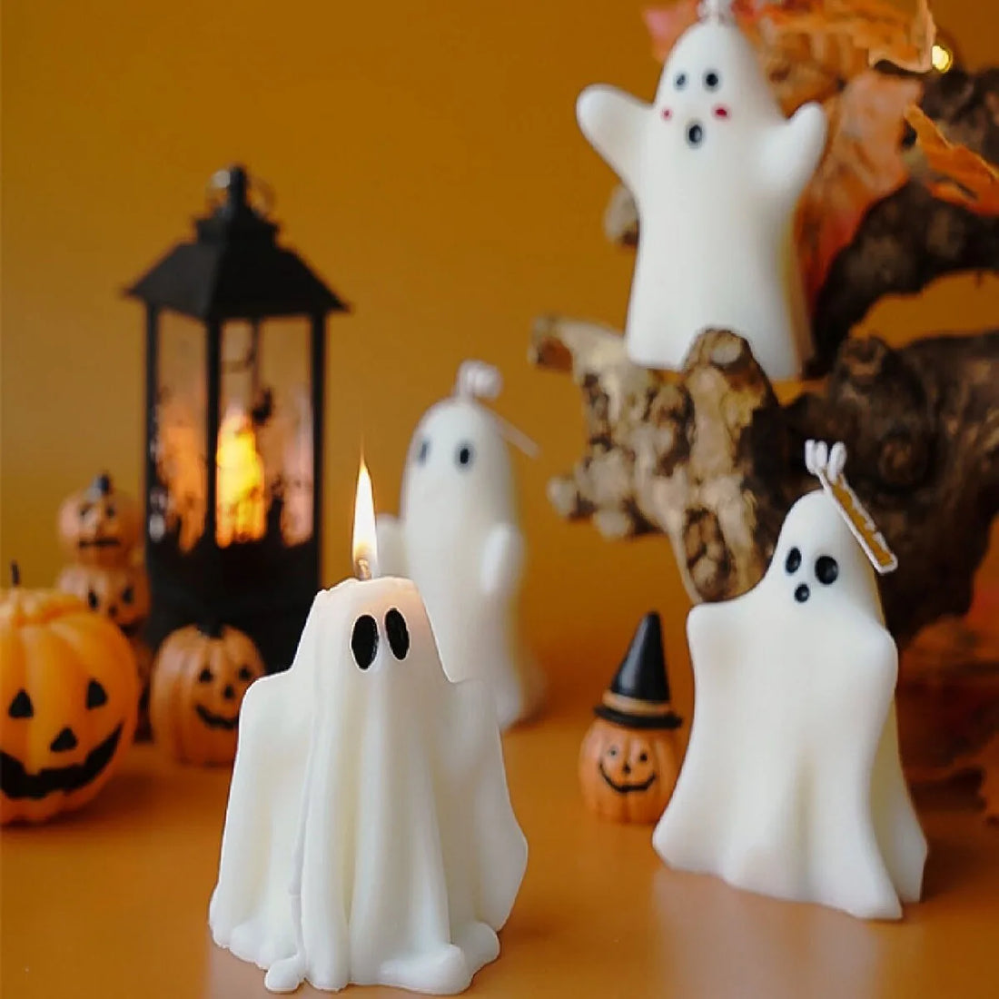Halloween Ghost Aromatherapy Candle – 1pc