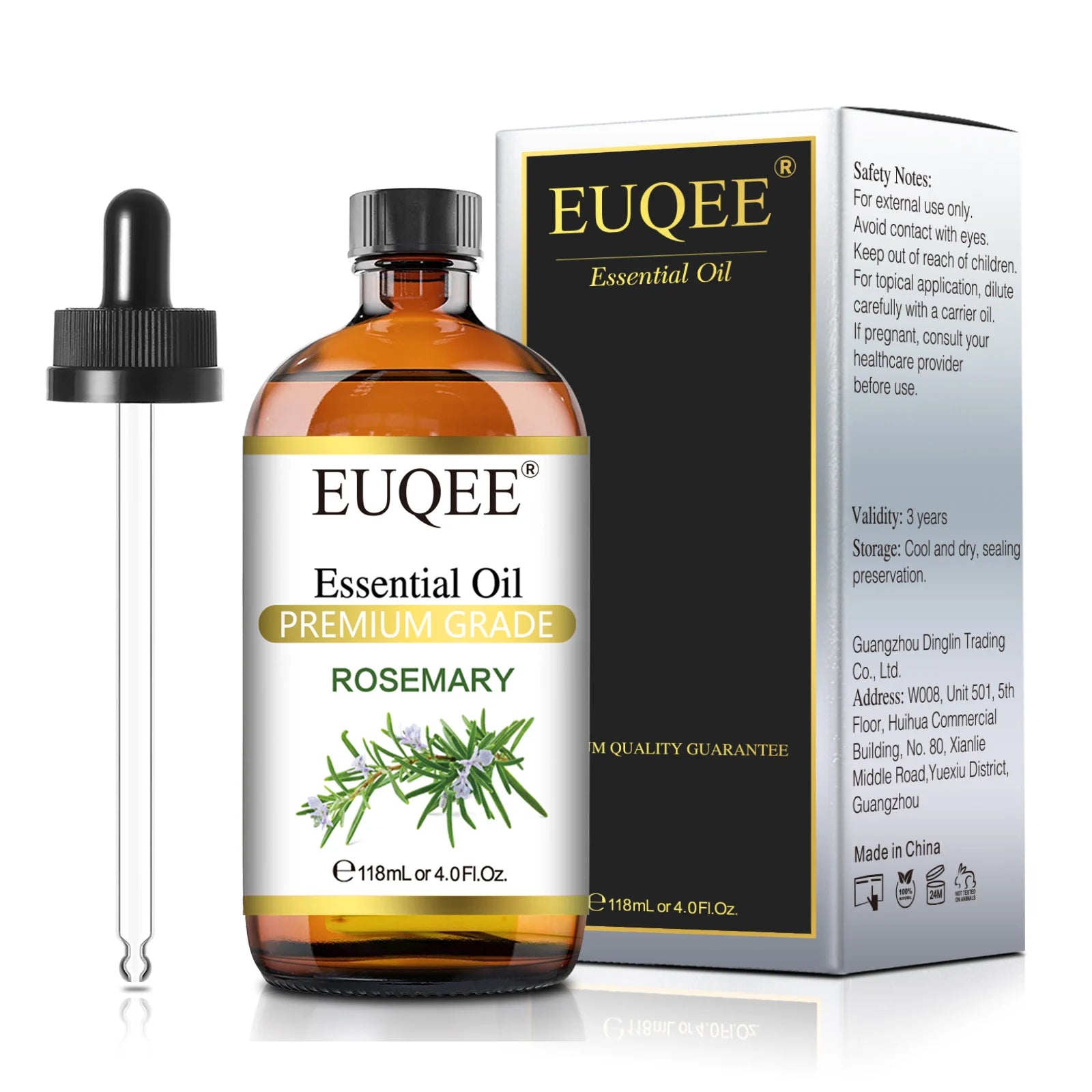 EUQEE 4oz Essential Oil for Aromatherapy & DIY