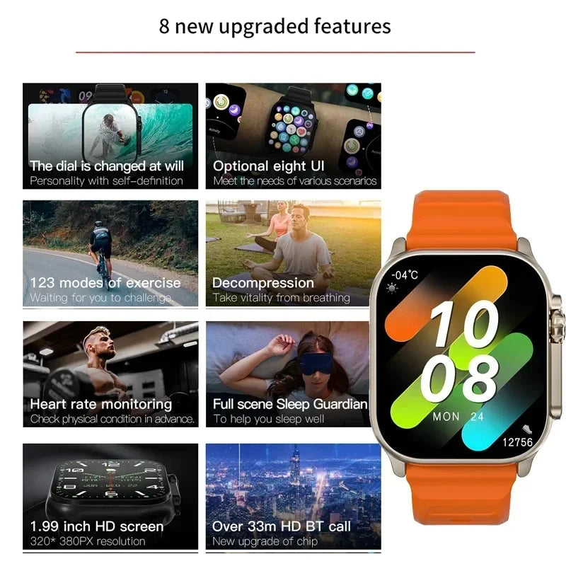 LAXASFIT T800 U2 Smartwatch 2025