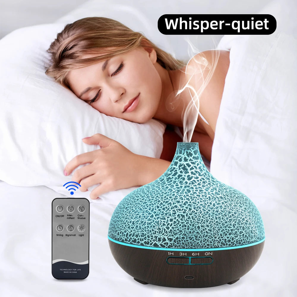 550ml Ultrasonic Aromatherapy Diffuser & Humidifier