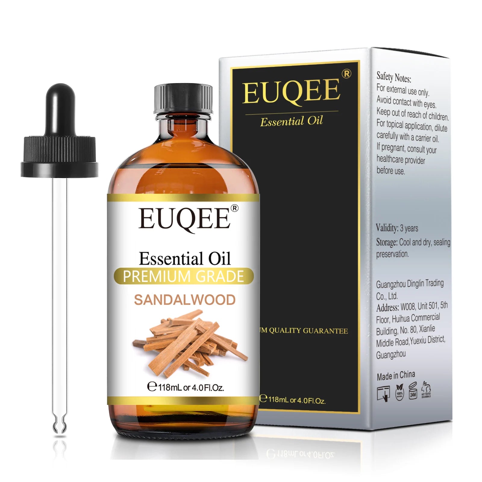 EUQEE 4oz Essential Oil for Aromatherapy & DIY