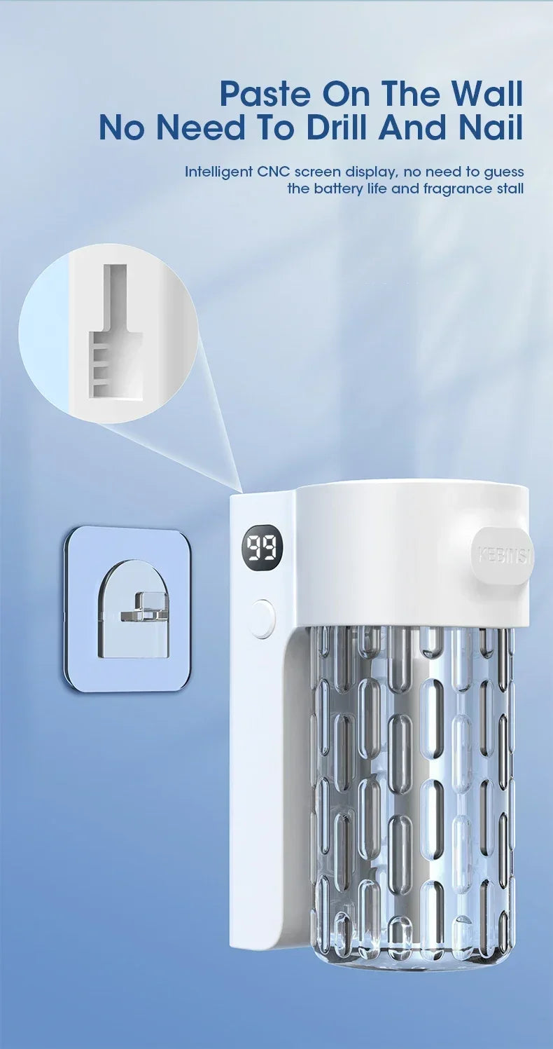 Smart Wall-Mounted Essential Oil Diffuser