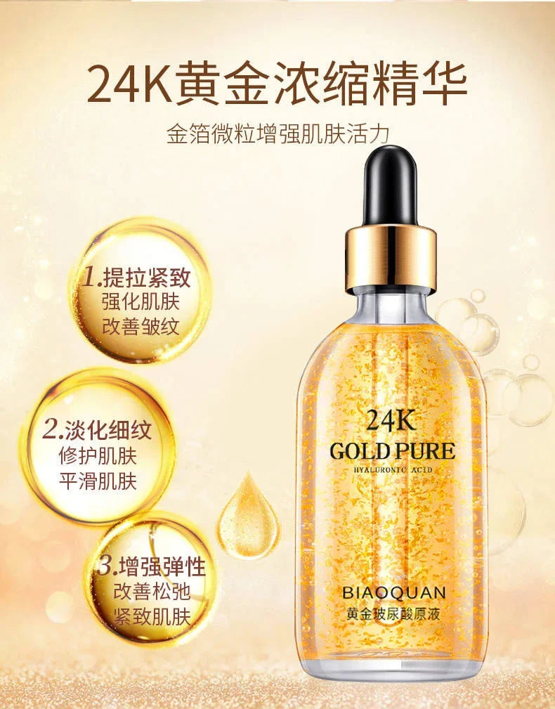 24K Gold Hyaluronic Acid Face Serum