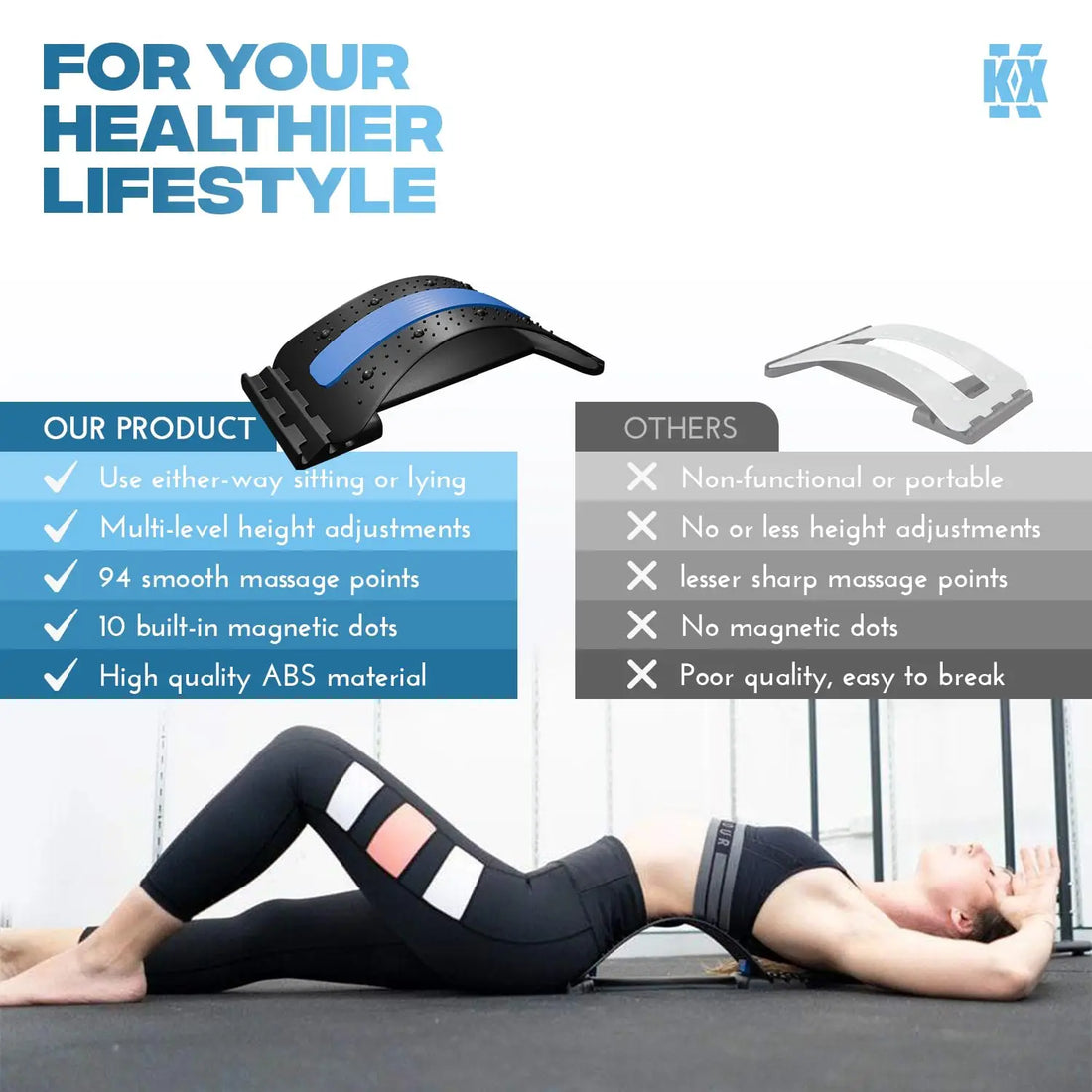Lumbar Soothing Stretching Device