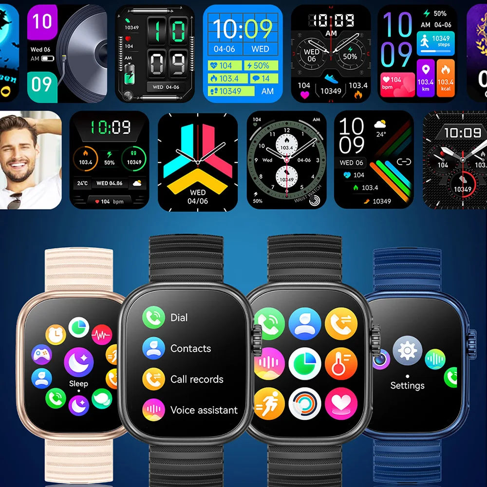 2025 Waterproof Sports Smartwatch