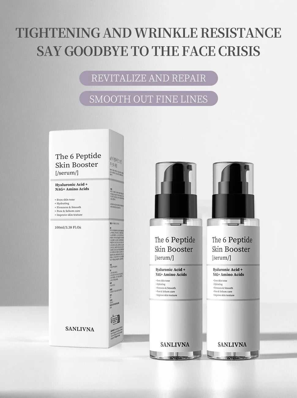 6-Peptide Collagen Face Set